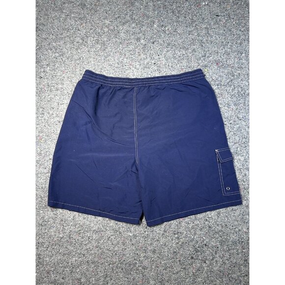 Polo Ralph Lauren Swim Trunks Mens 2XLNavy Board Shorts Drawstring Cargo Pocket - Picture 8 of 8
